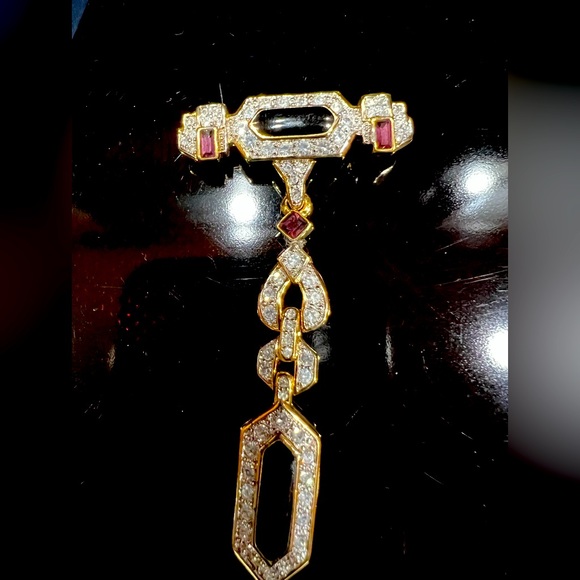 Edgar Berebi Vintage Deco Brooch - Picture 5 of 5